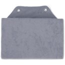 Badewannen Kissen mit Saugnäpfen 15 x 24cm - Grau