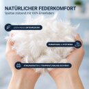Füllkissen 30x30cm Innenkissen mit Entenfedern für Dekokissen