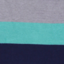 Pullover Serie Melon`s grau - mintgrün - dunkelblau ( M )