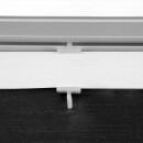 Flächenvorhang Alessia rot - salsa mit Technik