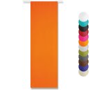 Flächenvorhang Alessia orange - möhre ohne Technik