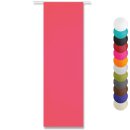 Flächenvorhang Alessia pink - fuchsia ohne Technik