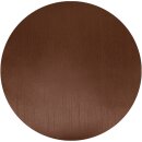 Dekoschal Alessia Universalband braun - schokobraun 140x145cm