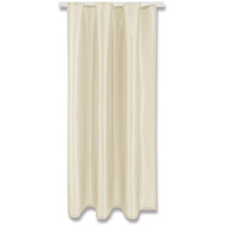 Dekoschal Alessia Universalband beige - sandbeige 140x145cm
