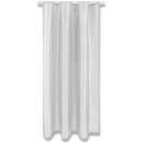 Dekoschal Alessia Universalband hellgrau - silber 140x245cm