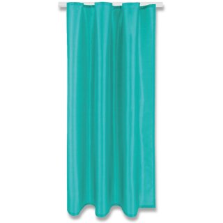 Dekoschal Alessia Universalband türkis - aquatürkis 140x145cm