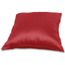 Kissenhülle Alessia rot - salsa 40x40cm mit Füllkissen