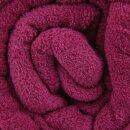 Mikrofaser Decke altrose - pflaume 210x280cm