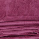 Mikrofaser Decke altrose - pflaume 210x280cm