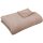 Mikrofaser Decke beige - creme 70x100cm