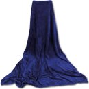 Mikrofaser Decke blau - mittelblau 70x100cm