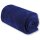 Mikrofaser Decke blau - mittelblau 70x100cm