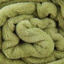 Mikrofaser Decke grün - olivgrün 70x100cm