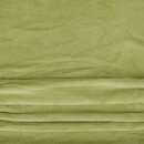 Mikrofaser Decke grün - olivgrün 70x100cm