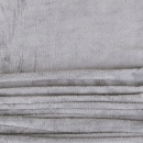 Mikrofaser Decke hellgrau - silbergrau 150x200 cm