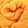 Mikrofaser Decke hellorange - marigold 60x80 cm