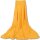 Mikrofaser Decke hellorange - marigold 70x100cm