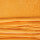Mikrofaser Decke hellorange - marigold 80x120 cm