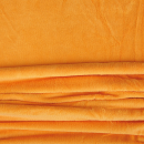 Mikrofaser Decke orange - apricot 80x120 cm