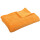 Mikrofaser Decke orange - apricot 150x200cm