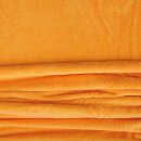 Mikrofaser Decke orange - apricot 210x280cm