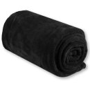 Mikrofaser Decke schwarz - jetblack 80x120cm