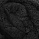 Mikrofaser Decke schwarz - jetblack 80x120cm