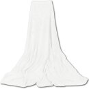 Mikrofaser Decke weiß - champagner 70x100cm