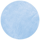 Mikrofaser Decke blau - babyblau 220x240 cm
