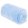 Mikrofaser Decke blau - babyblau 210x280cm