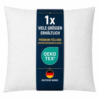 Füllkissen 45x45cm Innenkissen mit Polyesterfüllung Klasse 1 für Dekokissen
