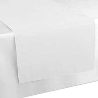 Tischläufer Ellen, 140x40cm - weiß