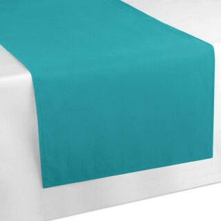 Tischläufer Ellen, 140x40cm - Türkis