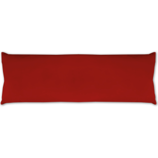 Kissenhülle Ellen Seitenschläfer, 40x140 cm - Rot