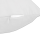 Seitenschläfer Kissenhülle ca. 40x120cm weiß - schneeweiß