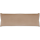 Seitenschläfer Kissenhülle ca. 40x120cm sandgrau - beigegrau