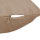 Seitenschläfer Kissenhülle ca. 40x120cm sandgrau - beigegrau