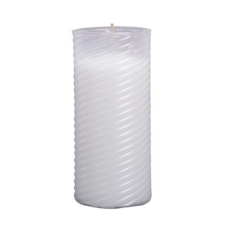 Ersatzkerze für Grablaterne N3 Weiß 13cm