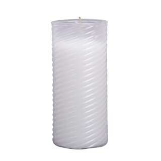 Ersatzkerze für Grablaterne N3 Weiß 13cm