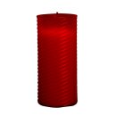 Ersatzkerze für Grablaterne N3 Rot 13cm