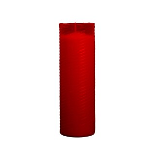 Ersatzkerze für Grablaterne N4 Rot 18cm