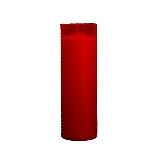 Ersatzkerze für Grablaterne N4 Rot 18cm