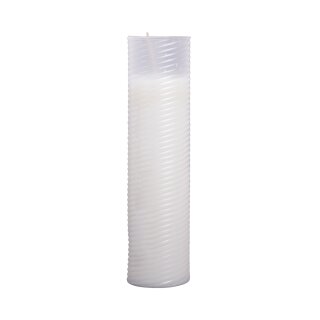 Ersatzkerze für Grablaterne N5 Weiß 24cm