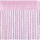 Fadenvorhang in Metallic-Optik mit Stangendurchzug Rosa 90x200cm