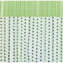 Fadenvorhang Metall-Optik mit Stangendurchzug ca. 90x200cm, grün - mintgrün