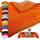Tierdecke Katzendecke Mikrofaser ca. 60x80cm beige - hellbraun