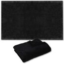 Tierdecke Katzendecke Mikrofaser ca. 70x100cm schwarz - black