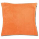 Kissenhülle "Kuschel" ca. 60x60cm orange -...