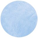 Kissenhülle "Kuschel" ca. 60x60cm blau - babyblau mit Füllung