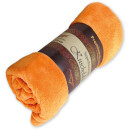 Haustierdecke - Kuscheldecke für Hunde hellorange - marigold 70x100cm